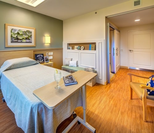 A skilled nursing room at Village Point