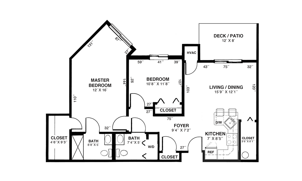 The York floorplan thumbnail