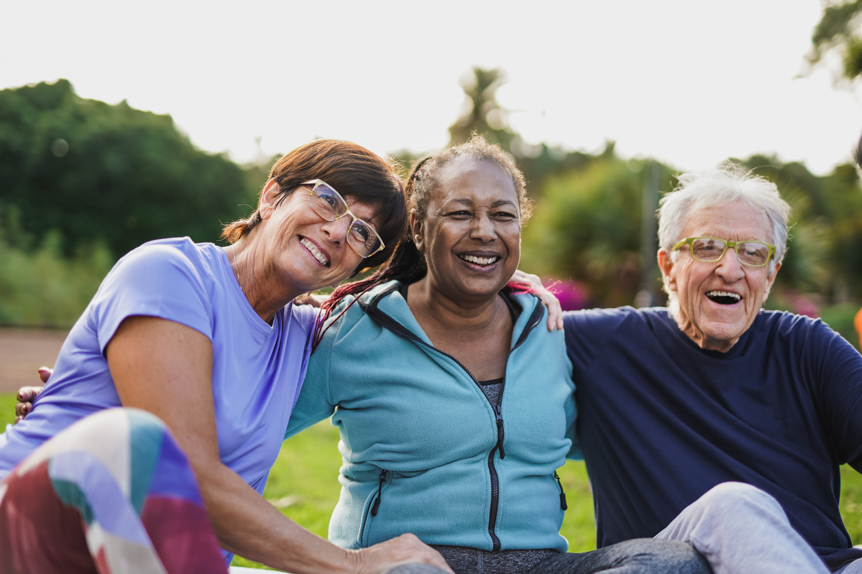 Seniors Enjoying Time Together